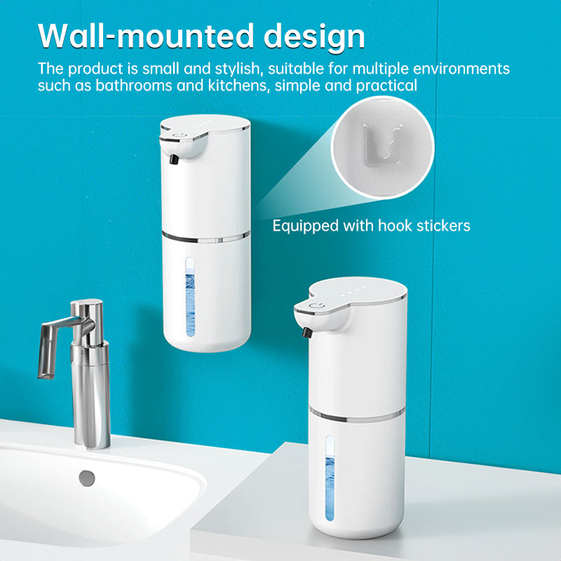 Touchless Sensor Soap Dispenser for Bathroom & Kitchen. Offers Foam and Liquid Modes.