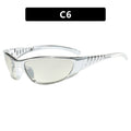 Future Tech Sunglasses Y2K Millennium Sunglasses Spicy Girl Retro High End Sunglasses Street Photography Female