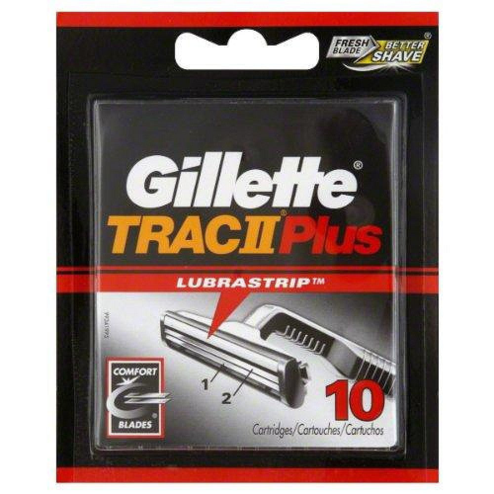 Gillette® TracII® Plus Refill Cartridge, 10-Pack