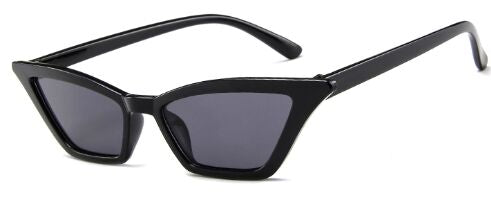 Red Shades Small Cat Eye Sunglasses Vintage Women Sunglasses