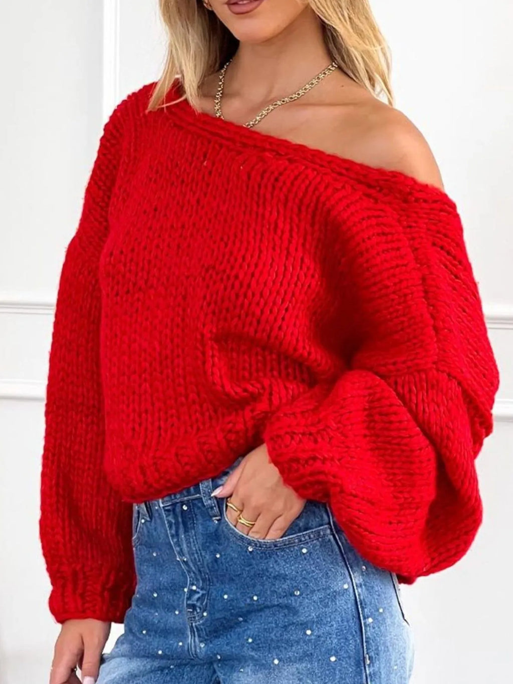 Tied Drop Shoulder Cardigan