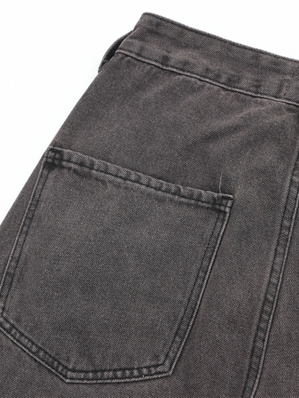 Men's Multi-Pocket Cargo Straight Jeans