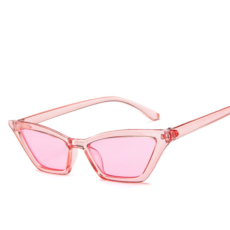 Red Shades Small Cat Eye Sunglasses Vintage Women Sunglasses