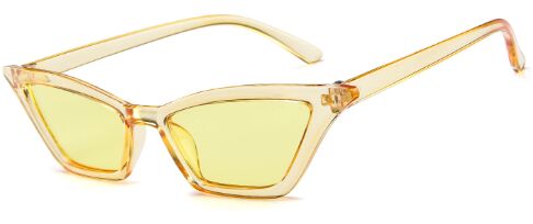 Red Shades Small Cat Eye Sunglasses Vintage Women Sunglasses