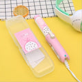 Mini Hair Straightener Small Ceramic Hair Curling Iron Creative Fruit portable Girls Electric Hair Straightening Iron Tools