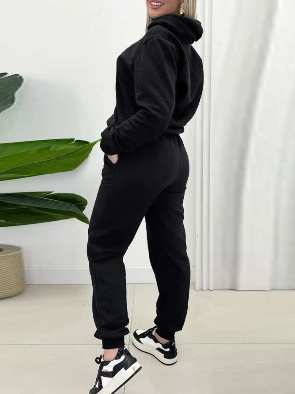 Long Sleeve Hoodie and Joggers Set
