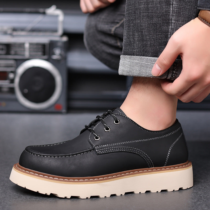Short Low-top Retro Casual Martin Boots