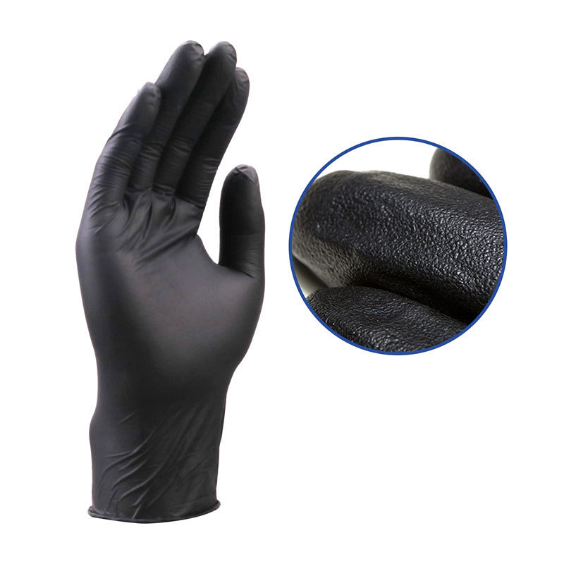 Disposable Black Protective Gloves