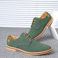 Spring suede men's shoes leather casual oxford shoes