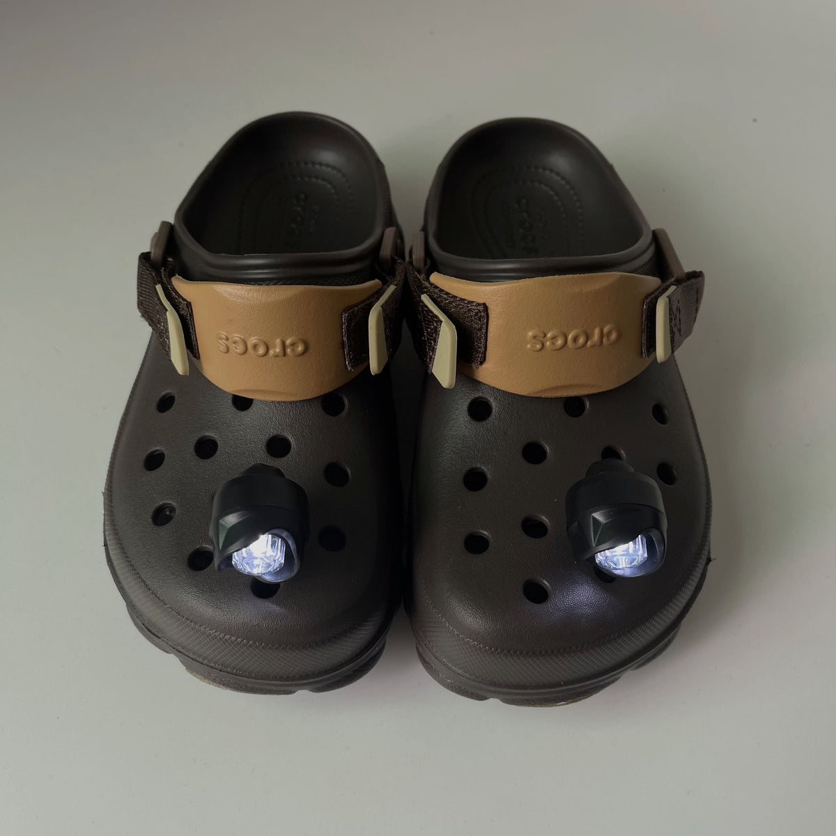 Hole Shoe Buckle Shoe Light Accessories