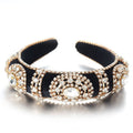 Golden Velvet Super Flash Set Colored Water Diamond Sponge Head Hoop