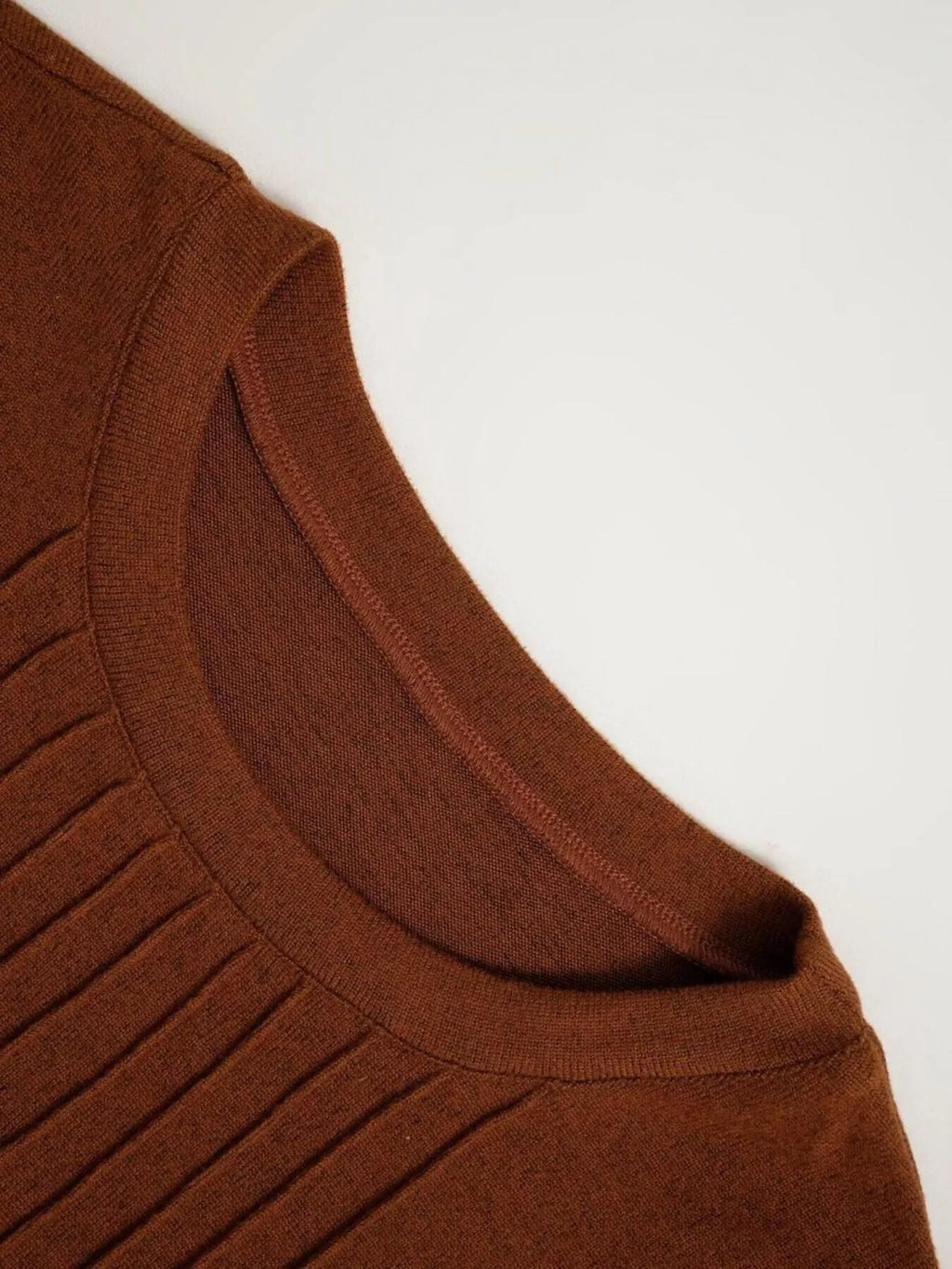 Round Neck Lantern Sleeve Top