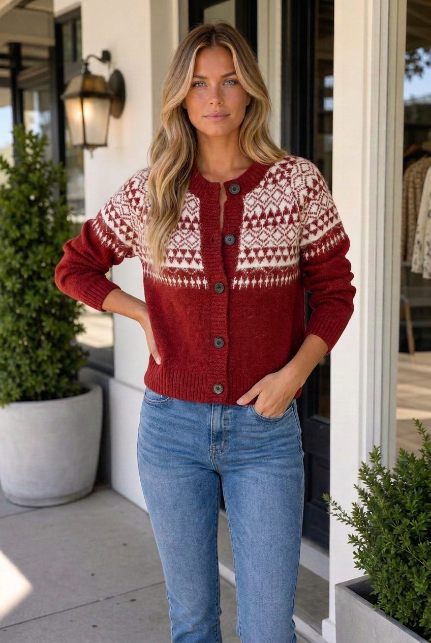 Elliot Long Sleeve Knitwear Cardigan