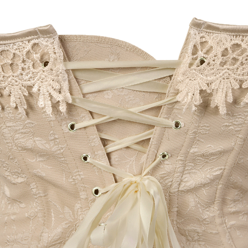 Women Steampunk Corsets Gothic Clothing Overbust Waist Trainer Bustier Tops Burlesque Corsages Vintage Lace Up Boned Corselet