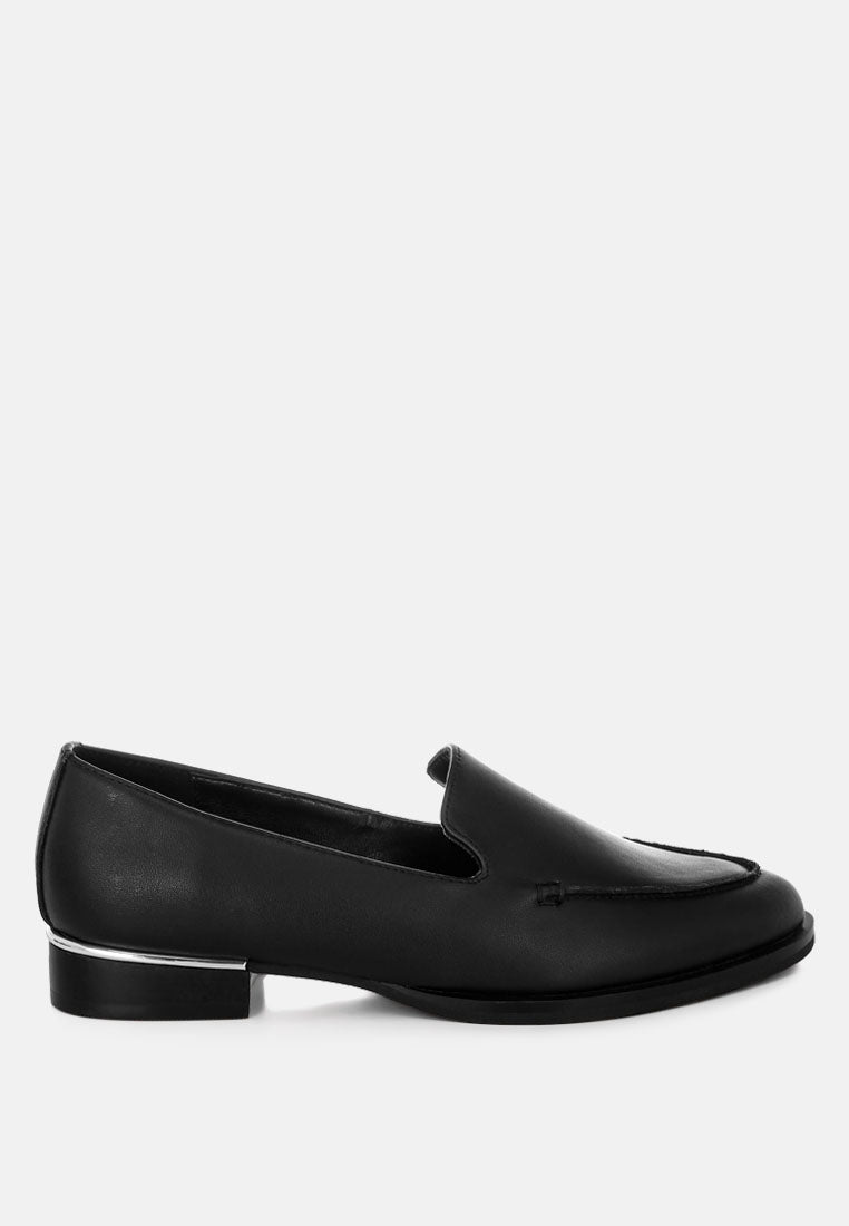 Anna Suede Leather Loafers