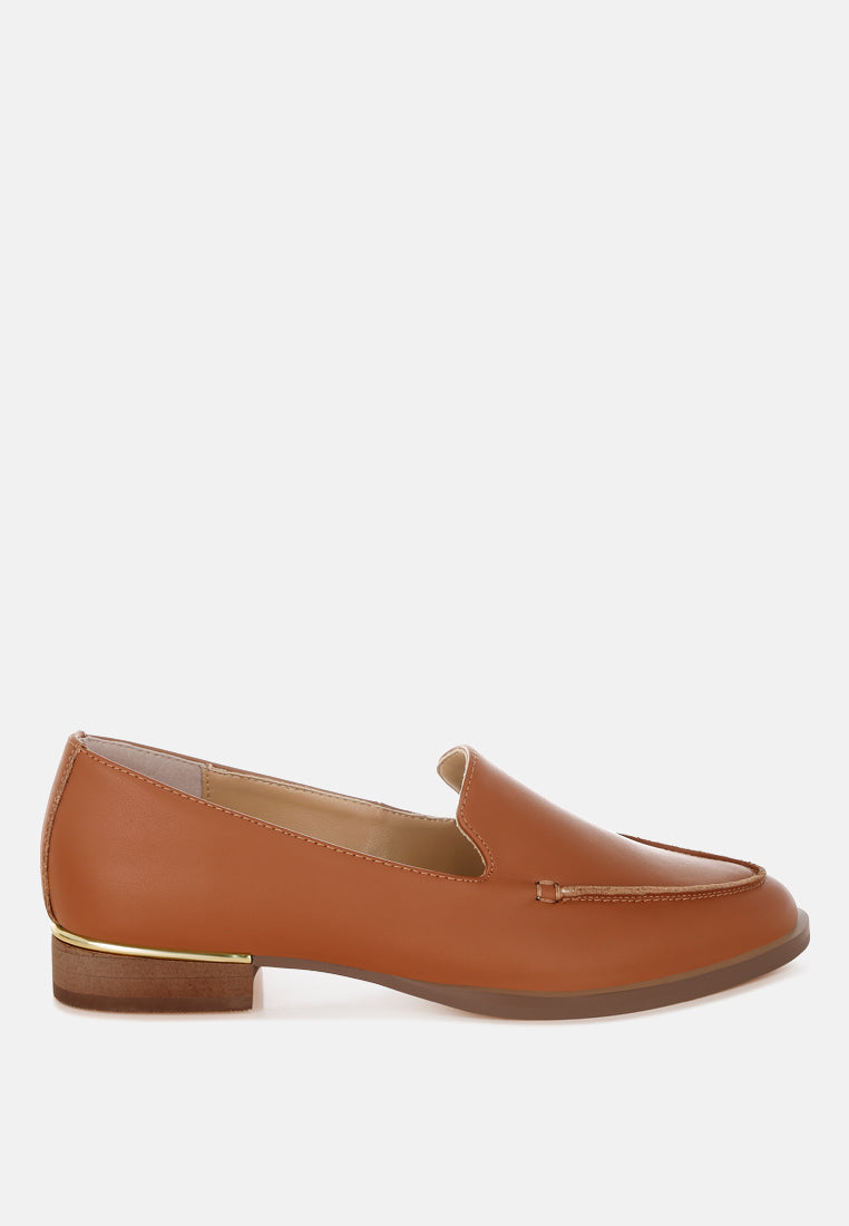 Anna Suede Leather Loafers