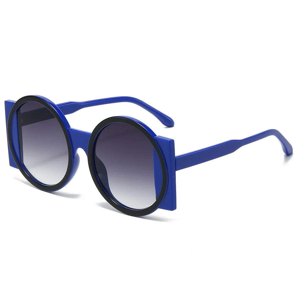 Vintage Round Sunglasses Women Men Sun Glasses Female Fashion Luxury Brand Designer Shades