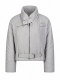 Audacious Belted Puffer Jacket