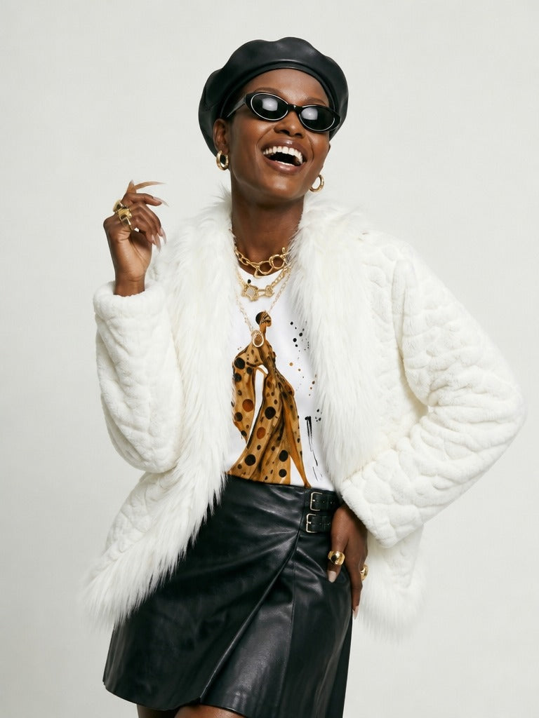 Radiant Faux Fur Shaggy Jacket