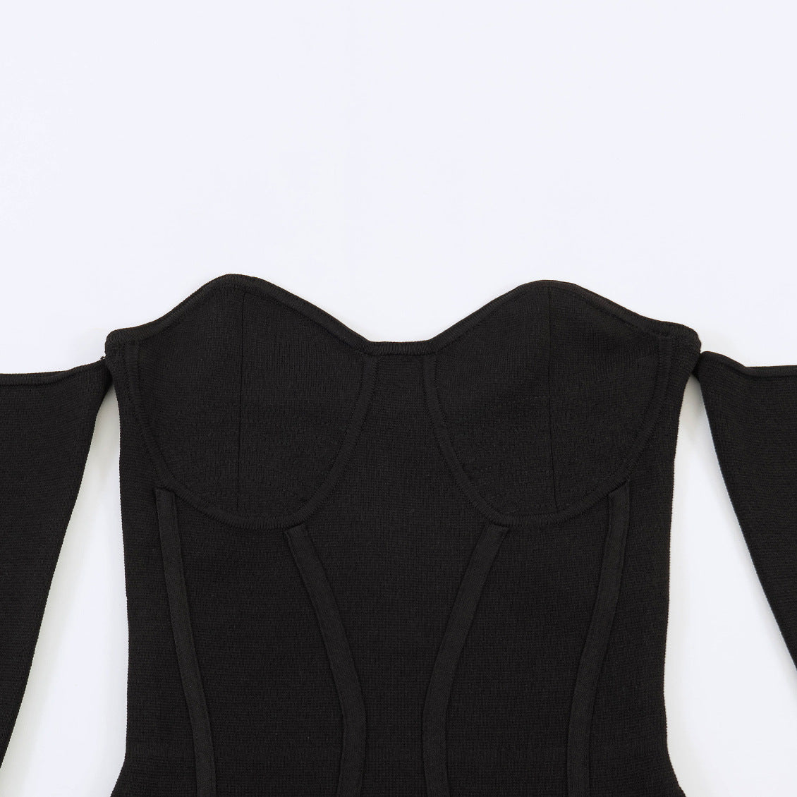 Hot girl corset style knitted top