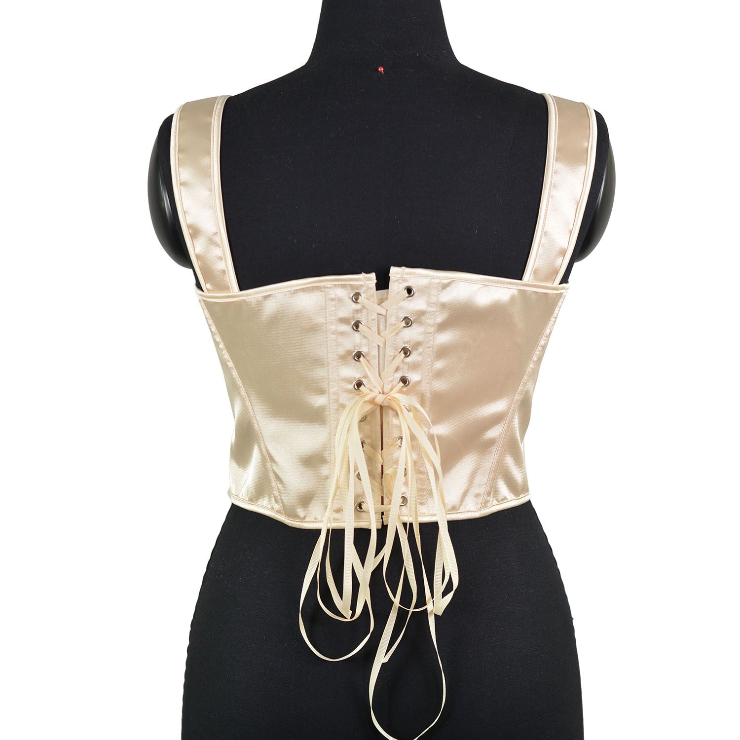 Woven Oil Painting Fishbone Corset Waistband Retro Corset Outerwear