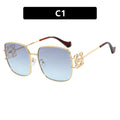 Single beam sunglasses new personalized simple sunglasses versatile fashion sunglasses street photography