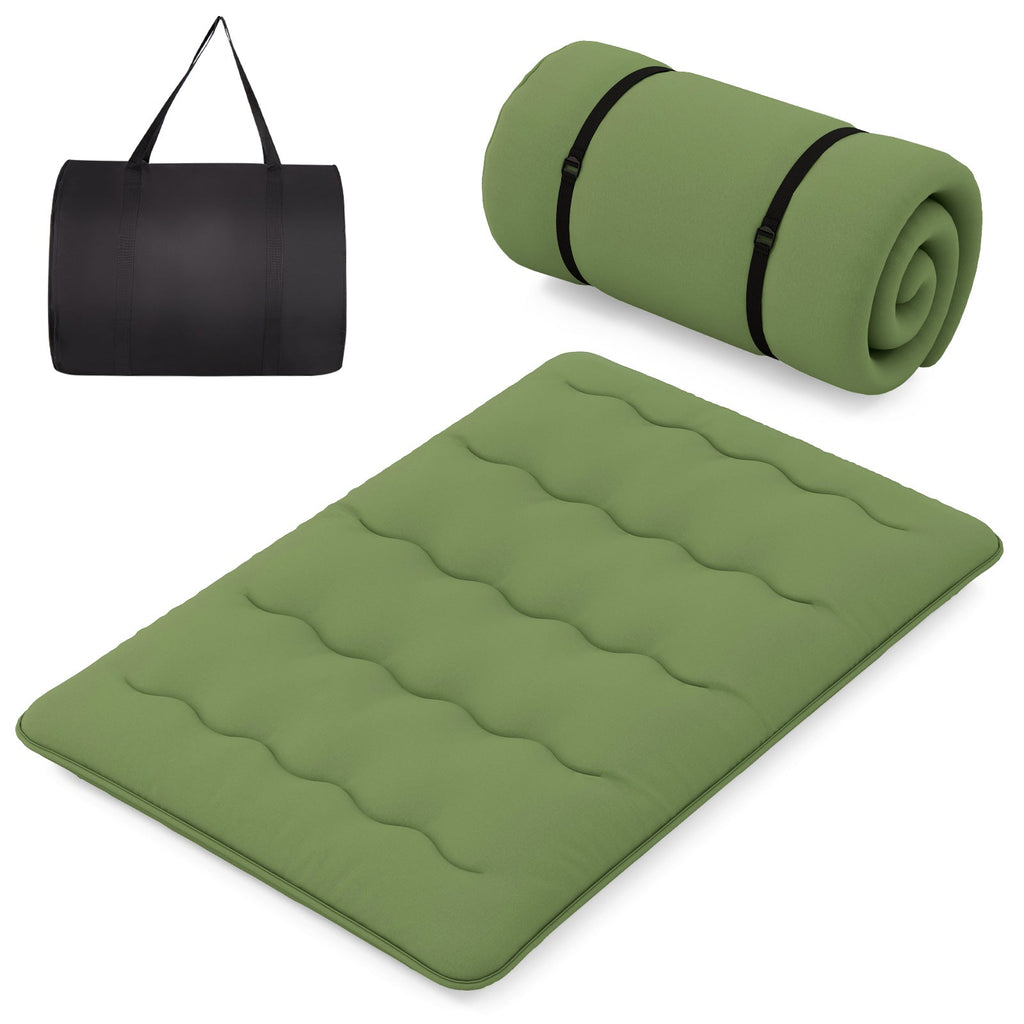 Floor Mattress with Washable Cover and Carry Bag