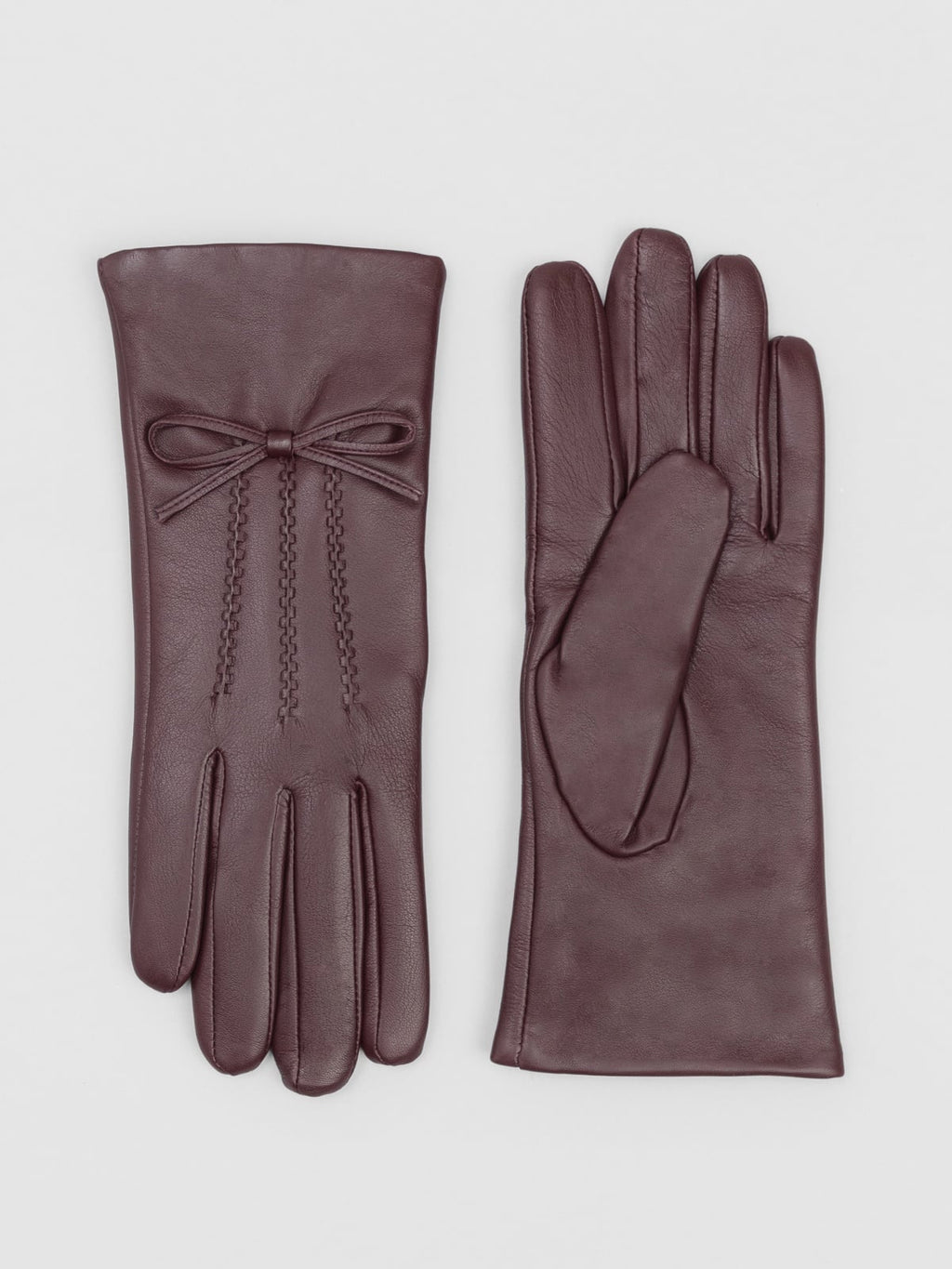 Women's leather gloves-0