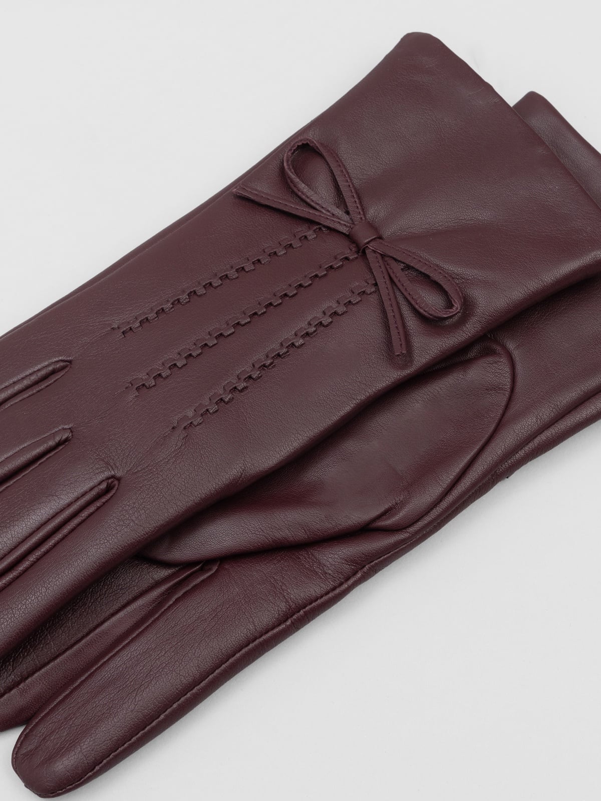 Women's leather gloves-1