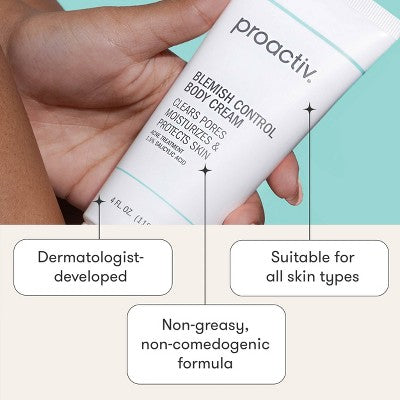 Proactiv Blemish Control Body Cream 4 fl oz - New