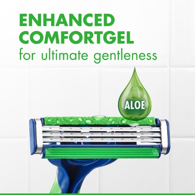 Gillette Sensor3 Sensitive Men's Disposable Razors 8ct - Imperfect Box