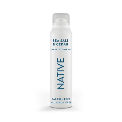 Native Spray Deodorant Sea Salt & Cedar 3.5oz - Imperfect Container