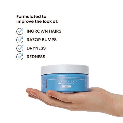 Bushbalm Nude Ingrown Hair Exfoliating Scrub 8 fl oz - Imperfect Container