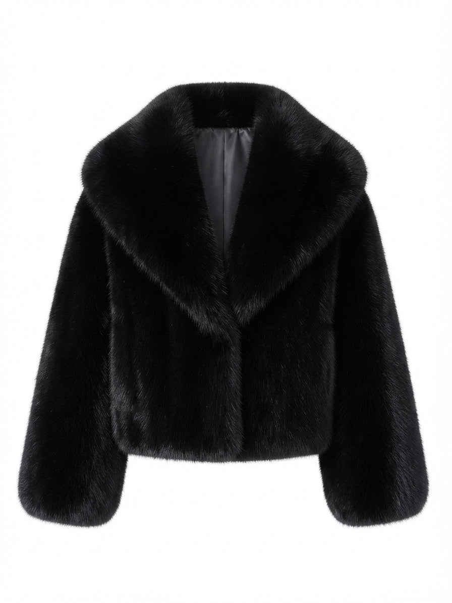 Audacious Faux Fur Short Jacket