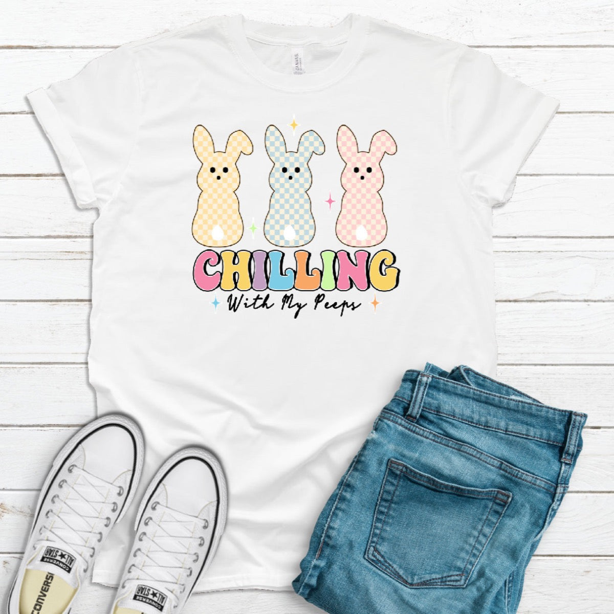 Chilling With My Peeps Tee