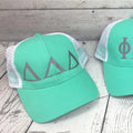 Tri Delta Mint Mesh Hat