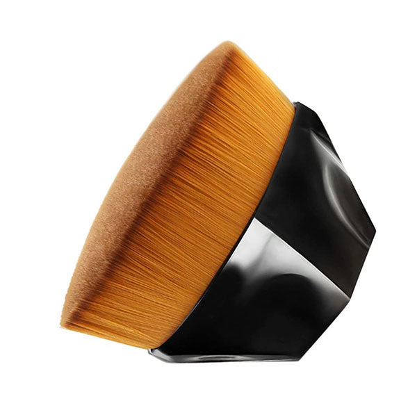 Junoda Foundation Makeup Brush Flat Top Hexagon Powder Foundation Brush with Protective Case