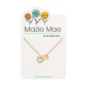 Gold Open Heart Necklace