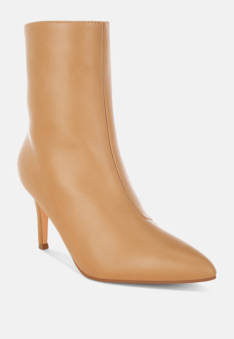 Nicene Harness Detail Stiletto Boots