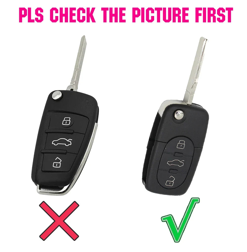 XUKEY Silicone Car Key Fob Cover Case
