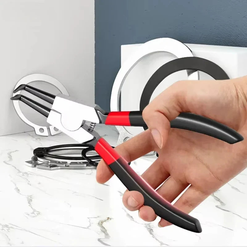 5-In Circlip Pliers | Dual-Purpose Retaining Ring Pliers for Internal