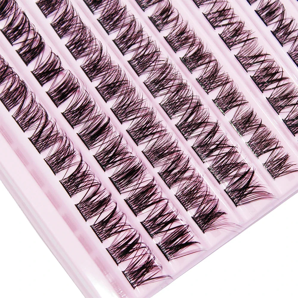 120PCS Lash Clusters DIY Wispy Individual Lashes Extensions | D Curl Natural Look