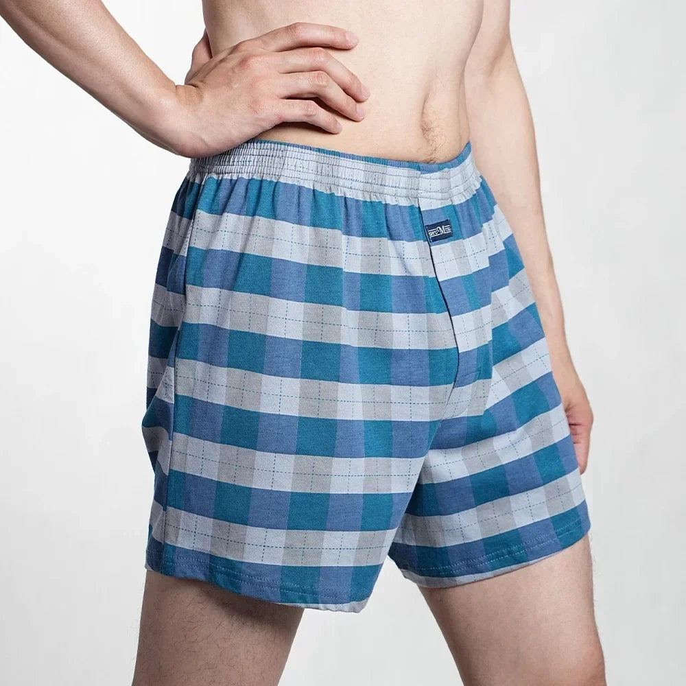 Men's Boxer Shorts | Plaid & Solid-Color Options | Everyday Underwear & Lounging