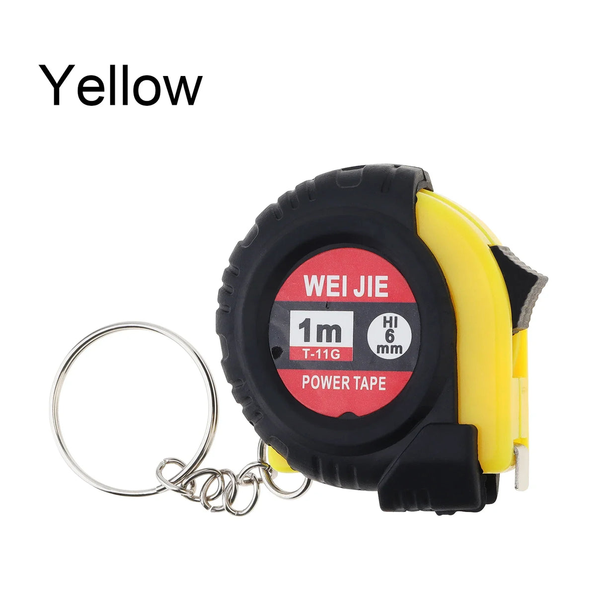 /5pcs / Green/Yellow Keychain Tape Measure for Quick Easy Measurements
