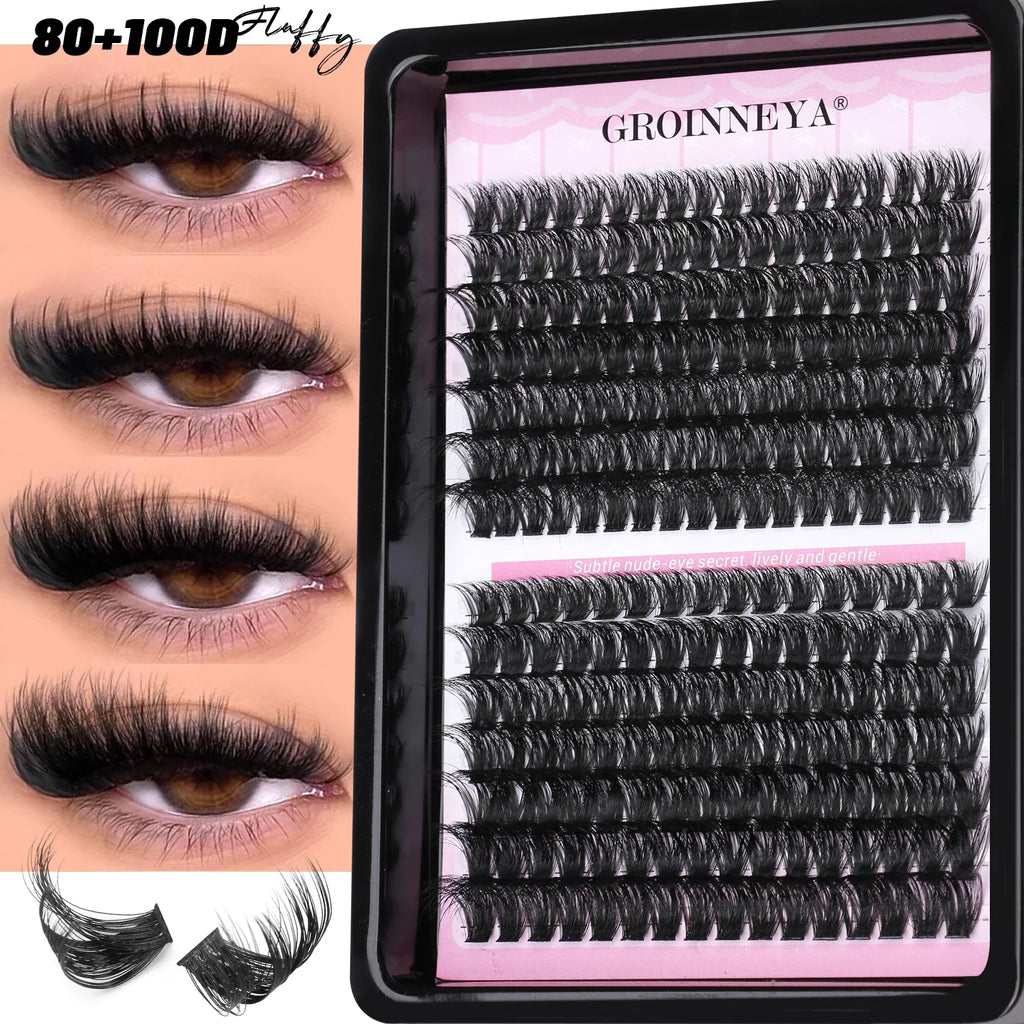Wispy Eyelash Clusters Eyelash