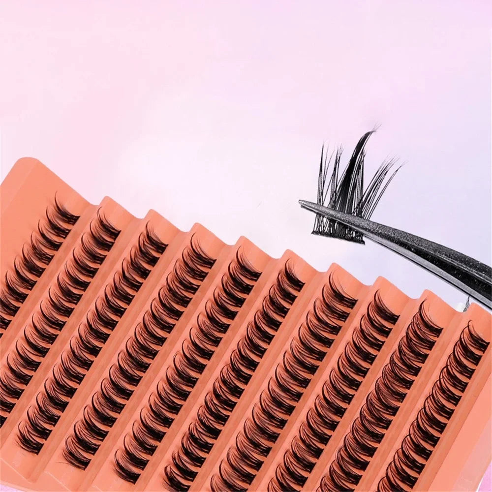 Wispy Individual Lash Clusters D Curl DIY