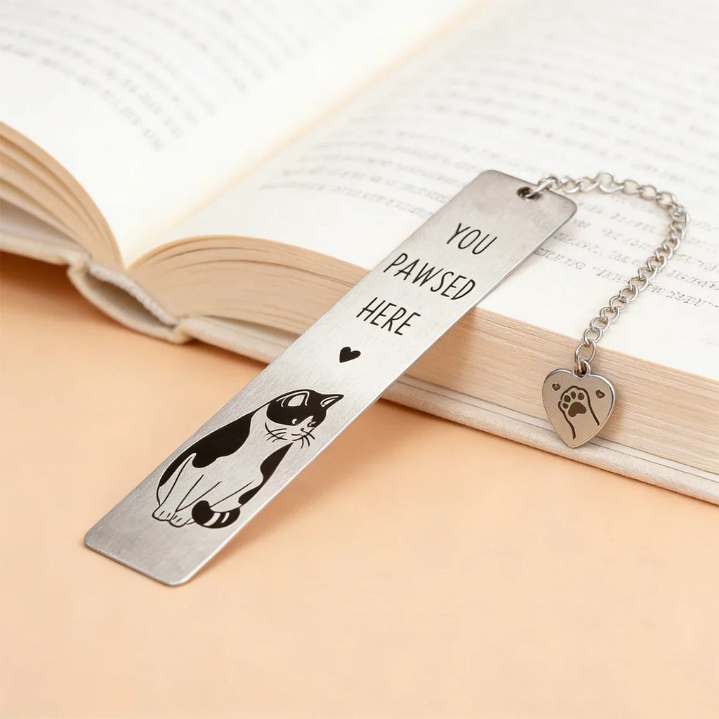 Cat Bookmark Book Lover Gifts Kitten Pet
