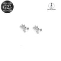 Titanium Tiny Labret Lip Stud Earring