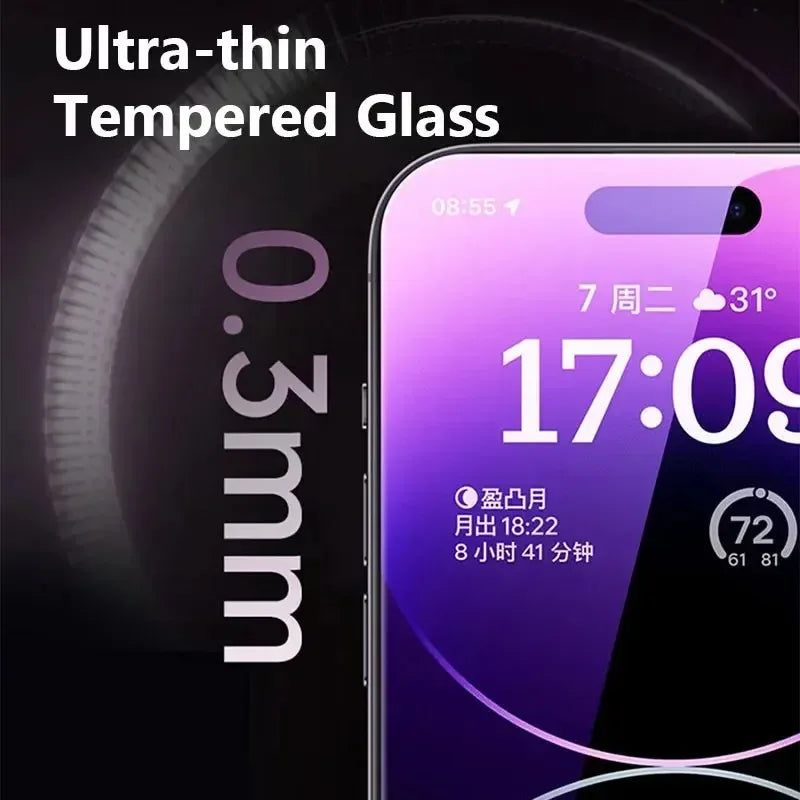 5-Pack Tempered Glass Screen Protector