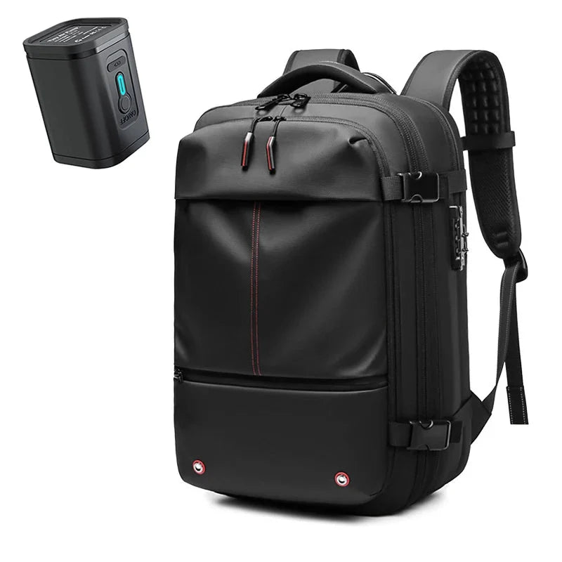 Men's 17 Inch Laptop Backpack Vacuum Compression